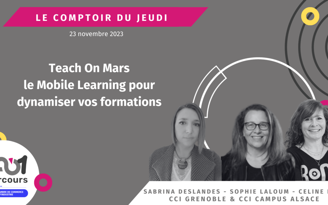 Teach On Mars, le Mobile Learning pour dynamiser vos formations